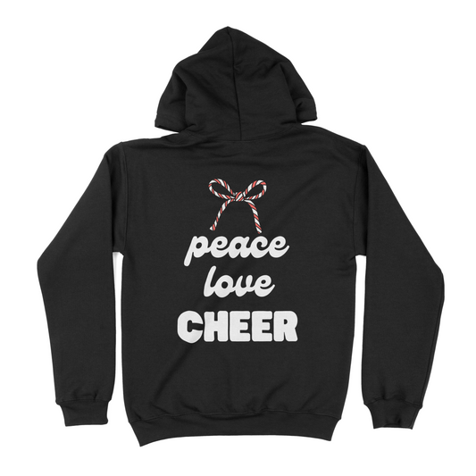 Peace Love Cheer Hoodie (Youth)